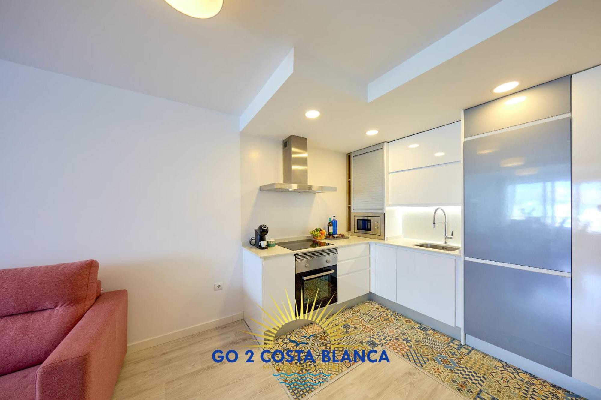 Doro Seaview Apartment Бенидорм Экстерьер фото